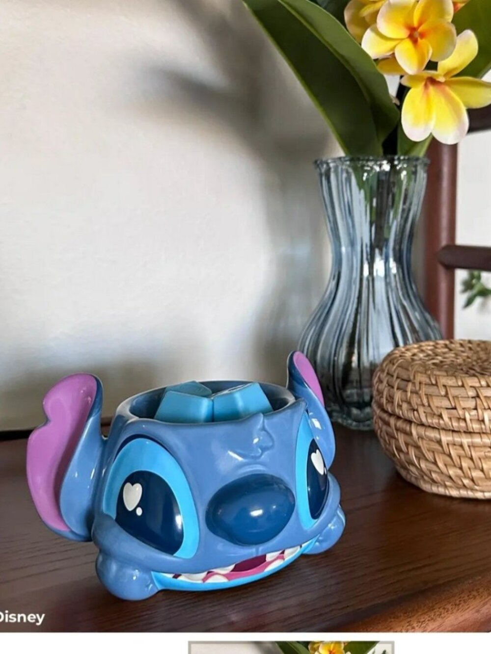 Disney Stitch Scentsy Warmer Warm Fuzzies NEW